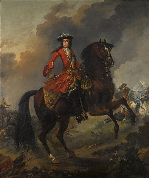 Equestrian Portrait of King William III, , Jan Wyck