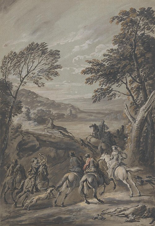 Staghunt, , Jan Wyck