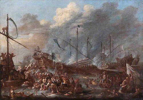 The Battle of Lepanto, 7 October 1571, , Jan Wyck