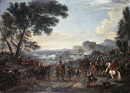 William III (1650–1702), and His Army at the Siege of Namur, 1695, 1700, Jan Wyck