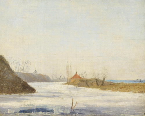 From the old ravelin., 1882, Janus La Cour