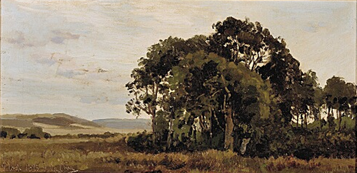 Landscape near Ry., 1878, Janus La Cour