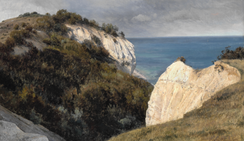 Parti fra Møns Klint, 1891, Janus La Cour