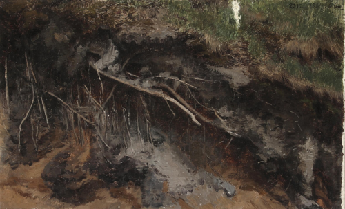 Tree roots., 1881, Janus La Cour