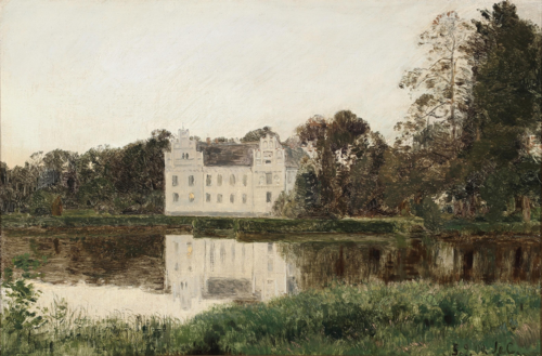 Wanås Castle. Sweden., 1902, Janus La Cour