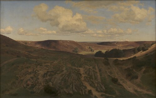 Landskab ved Nejsum i Vendsyssel, 1899, Janus La Cour