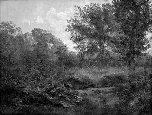 I egeskoven, 1864, Janus La Cour