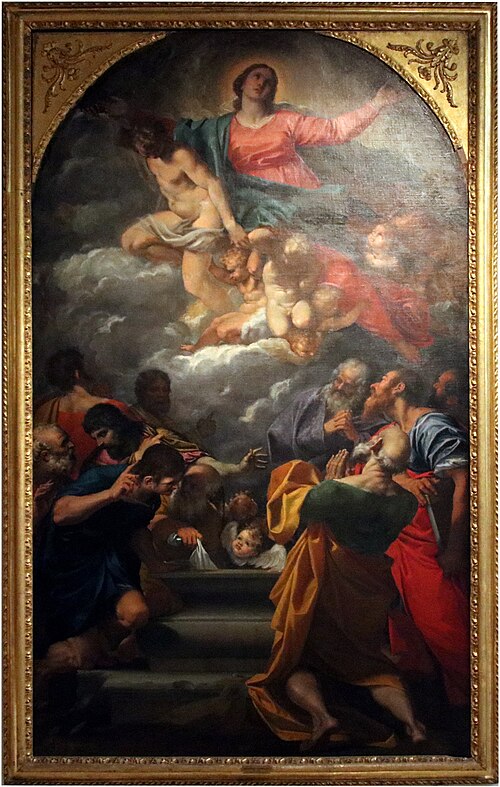 Assomption de la Vierge, 1592, Agostino Carracci