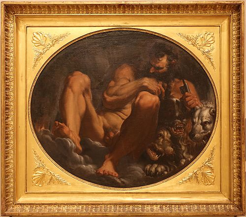 Pluto (Hades), 1592, Agostino Carracci