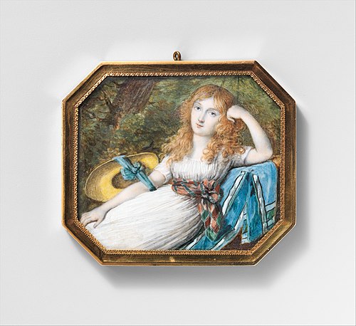 Portrait d'une jeune fille, 1795, Jean-Antoine Laurent