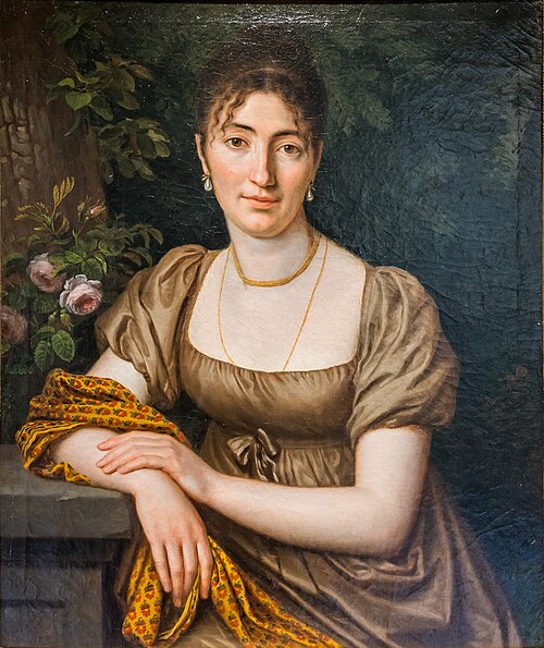 Portrait de Mme Laloyaux-Lacor, 1807, Jean-Baptiste Couvelet