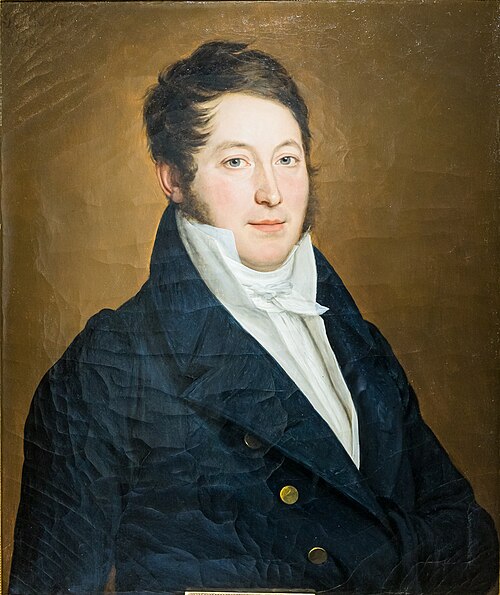Portrait de M. Laloyaux-Lacor, 1819, Jean-Baptiste Couvelet