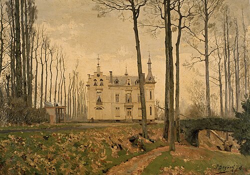 La Propriété Jacquemotte à Uccle (Bruxelles), 1876, Jean-Baptiste Degreef