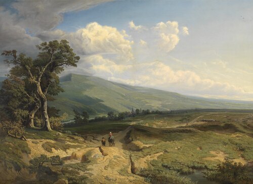 Vallée de l'Amblève, 1848, Jean-Baptiste Kindermans