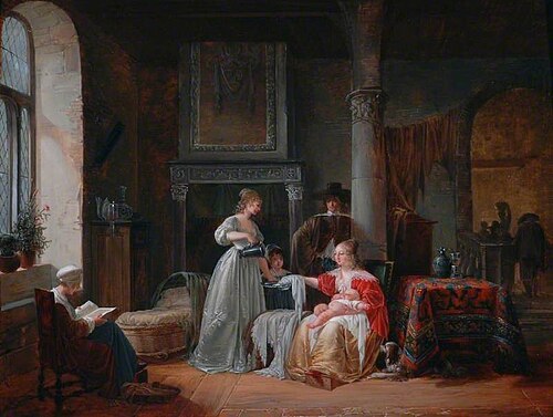 A Nursery Scene, , Jean-Baptiste Mallet