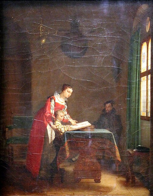 L'Éducation d'Henri IV, 1817, Jean-Baptiste Mallet