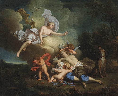 The Death of Adonis, , Jean-Baptiste Nattier