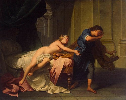 Joseph and Potiphar's Wife, 1711, Jean-Baptiste Nattier