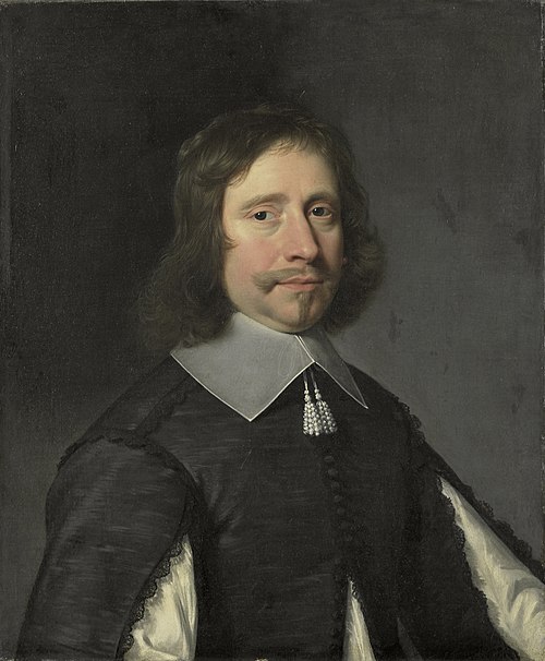 Portrait d'un homme, peut-être Philippe de la Trémoille (né 1596). Comte de Olonne, 1650, Jean-Baptiste de Champaigne