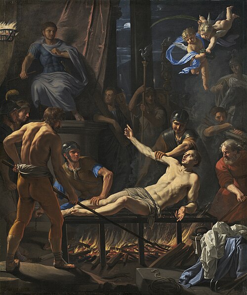 The Martyrdom of Saint Lawrence, 1660, Jean-Baptiste de Champaigne