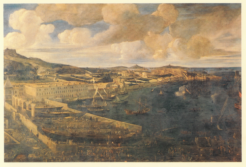 Arsenal des Galères de la ville de Marseille., 1666, Jean-Baptiste de La Rose