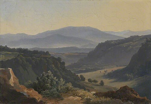 View in Italy, 1823, Jean-Charles-Joseph Rémond