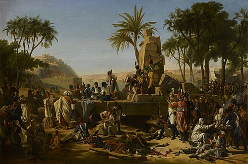 Halte de l'armée française à Syène 2 février 1799, 1812, Jean-Charles Tardieu