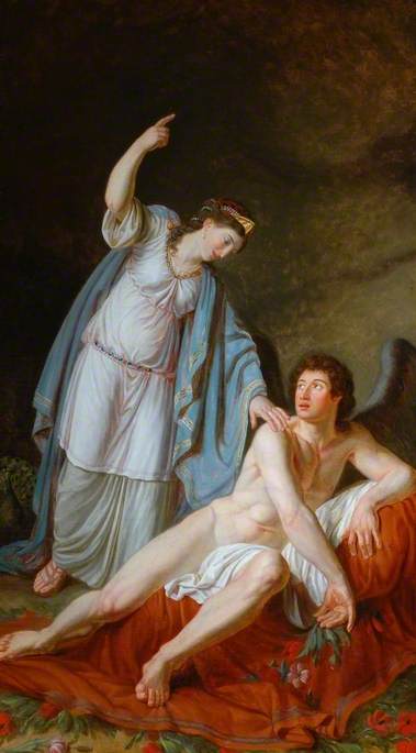 Juno Instructing Cupid, 1791, Jean-Claude Naigeon