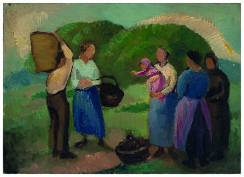 Peasants (Campesinos), , Julio González