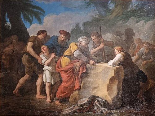 Joseph vendu par ses frères, 1765, Jacques-François Amand