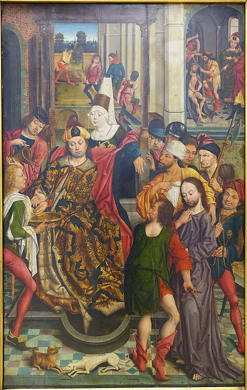 Pilate washing His Hands, 1480, Derick Baegert