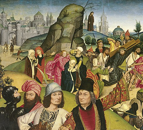 Le portement de croix., 1477, Derick Baegert
