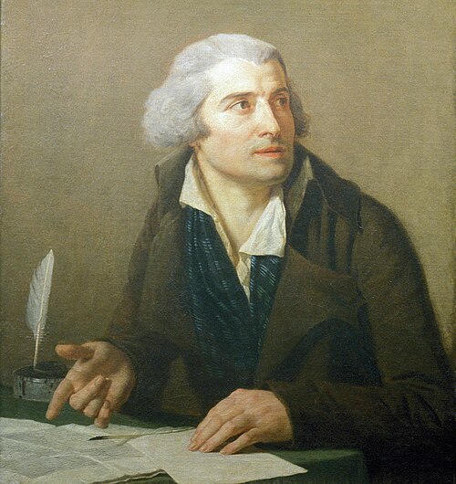Marie Joseph Chentier, 1793, Jean-François Hue