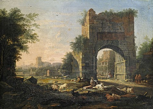 Soir romain, 1667, Willem van Bemmel