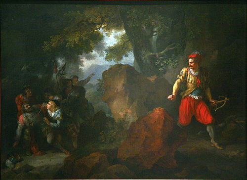 Heroism of William Tell, 1793, Jean-Frédéric Schall