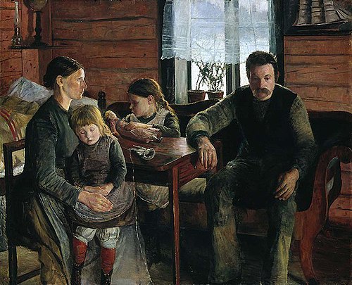 Unemployed, 1888, Sven Jørgensen