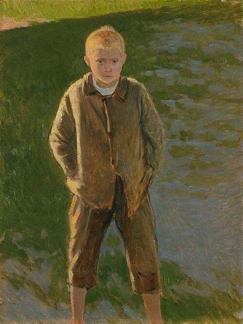 A Boy, 1897, Sven Jørgensen