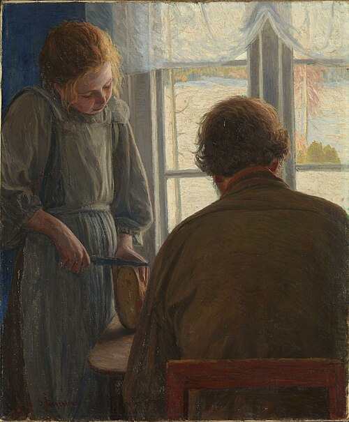 The Meal, 1895, Sven Jørgensen