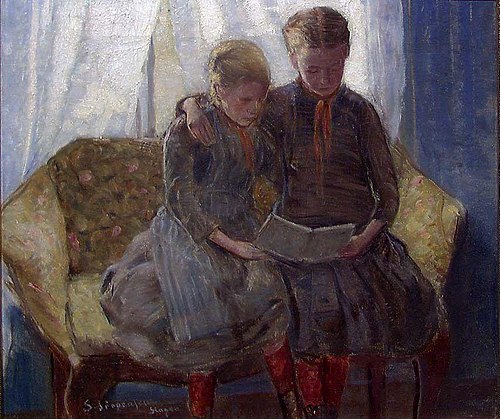 Sisters, 1893, Sven Jørgensen