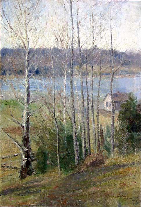 Springtime, 1890, Sven Jørgensen