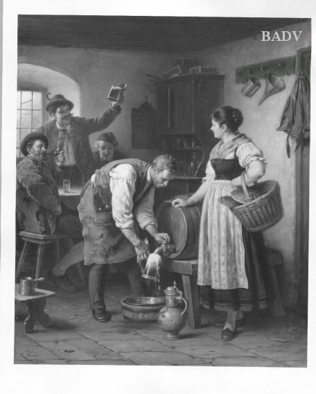 In der Schenke, 1888, Rudolf Epp