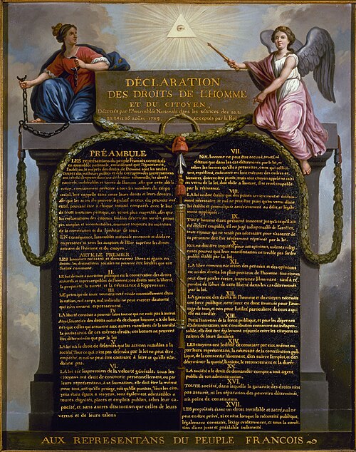 Déclaration des droits de l'homme et du citoyen, 1789, Jean-Jacques Le Barbier
