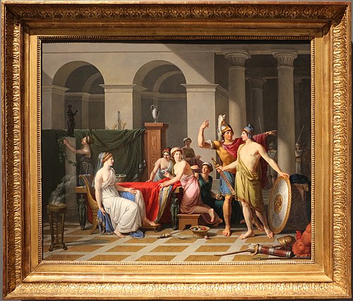 Hélène et Pâris, 1799, Jean-Jacques Le Barbier