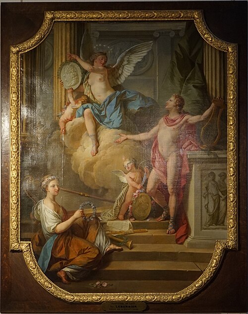 Apothéose de Lully, , Jean-Jacques Le Barbier