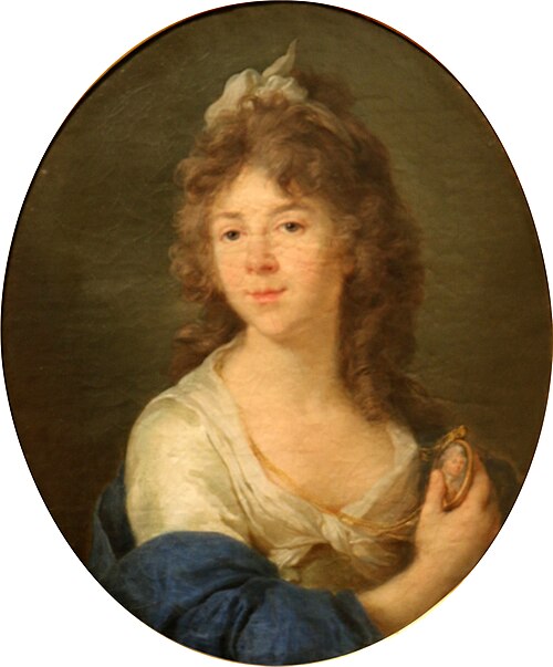 Portrait de Madame Rolland, , Jean-Jacques Le Barbier