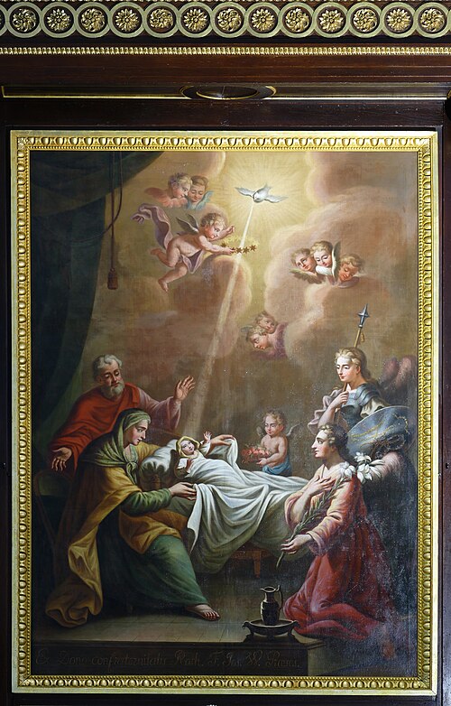 Naissance de la Vierge, 1800, Jean-Jacques Sorg