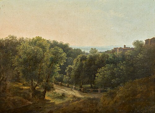 Wooded Landscape, , Jean-Joseph-Xavier Bidauld