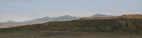 Italian Landscape, 1789, Jean-Joseph-Xavier Bidauld