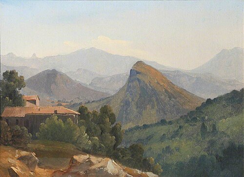 An Italianate Landscape, , Jean-Joseph-Xavier Bidauld