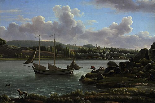 Le Départ pour la chasse, 1806, Jean-Joseph-Xavier Bidauld